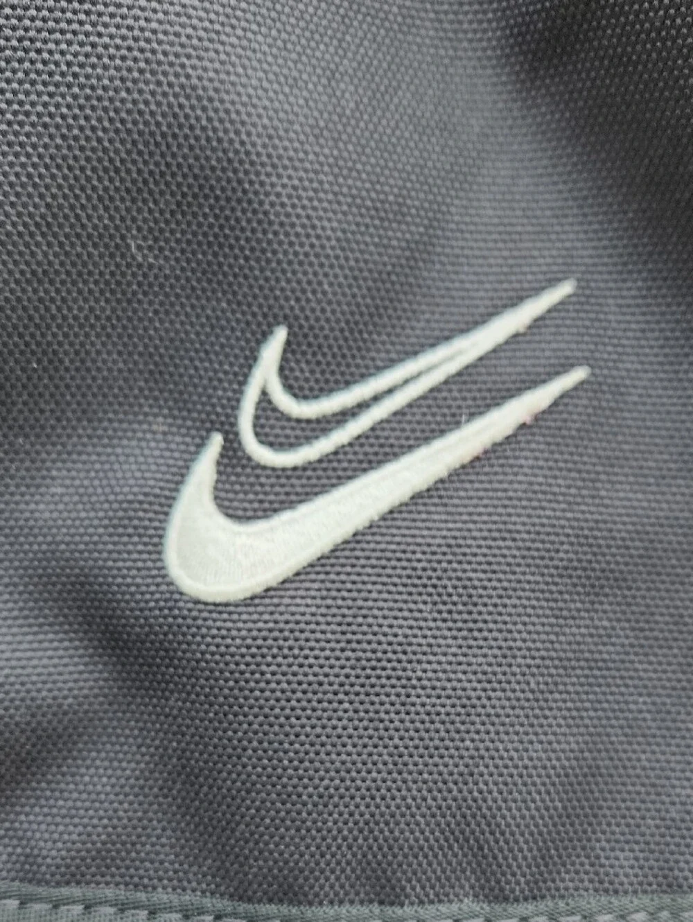 Nike Black Backpack with White Swoosh